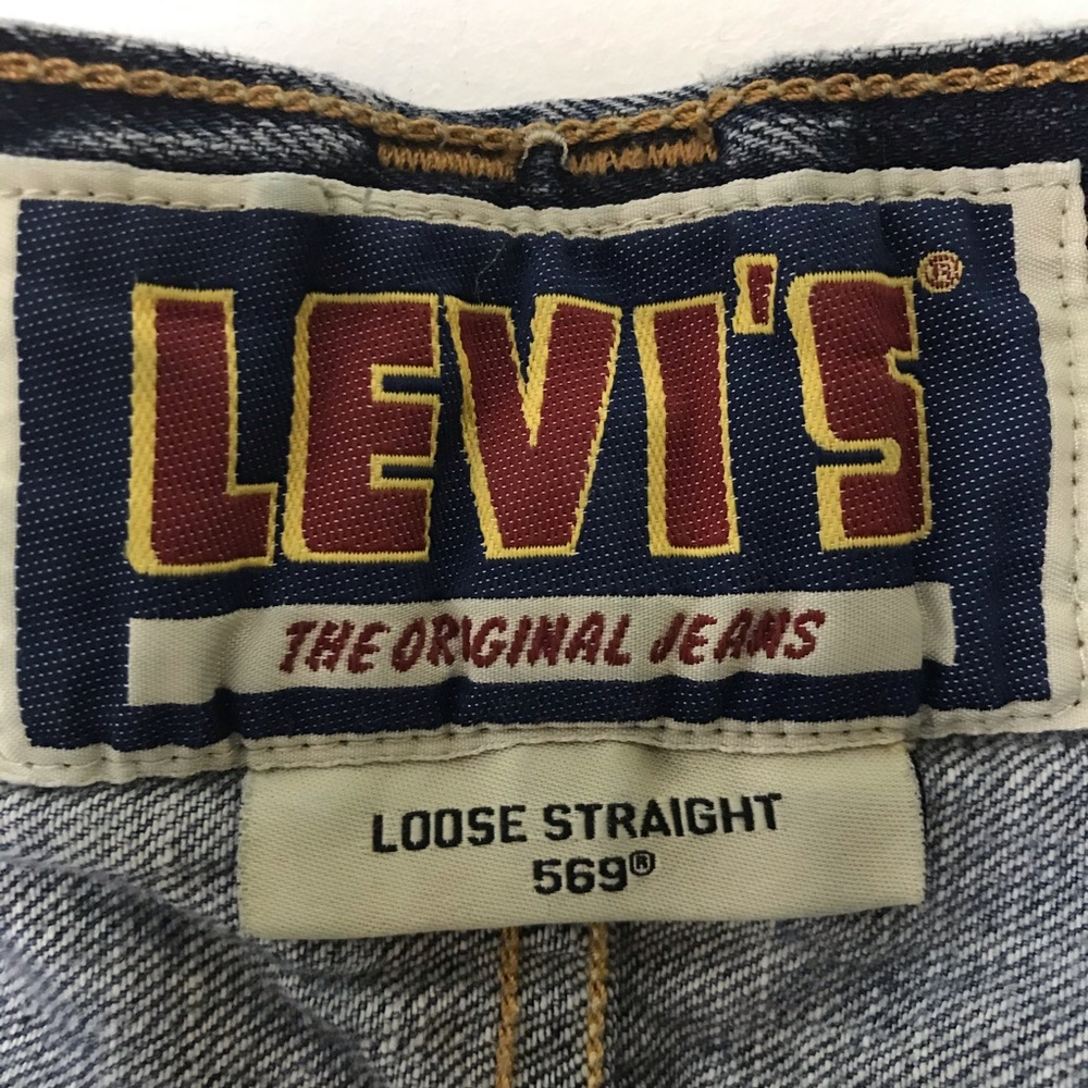 Levi’s 569 loose straight embroidered 30x29 - Picture 4 of 4